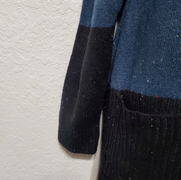 Love Ellie Women's Blue Open Front Cardigan Size Large - Picture 5 of 10